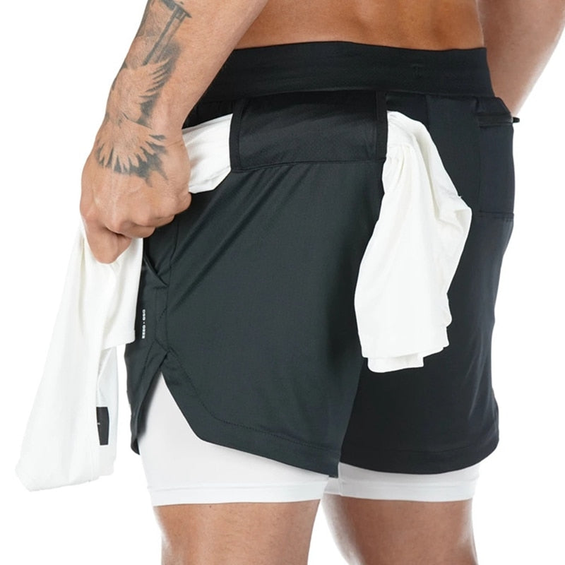 Men's Running Shorts with Secret Pocket