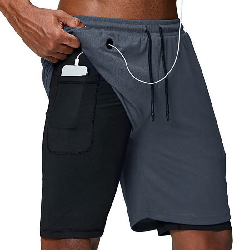 Men's Running Shorts with Secret Pocket